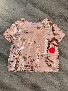 Eva Franco for Anthropologie Sallia sequin tee
